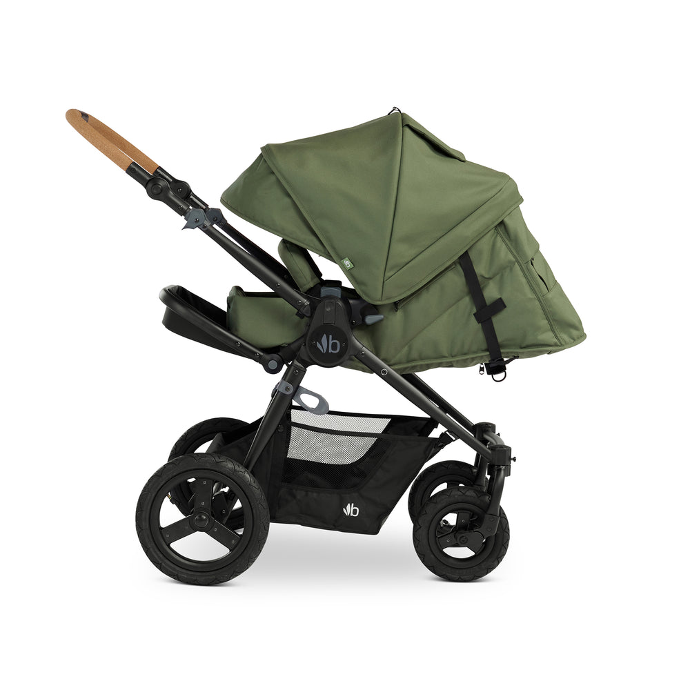 
                      
                        Bumbleride Era Reversible Stroller in Olive - Infant Mode Seat View - Past Collection 2023
                      
                    