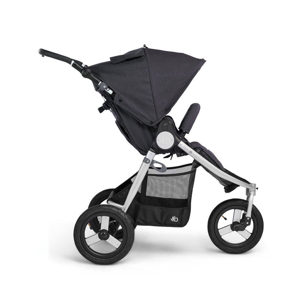 
                      
                        Bumbleride Indie All Terrain Stroller in Dusk - Premium Textile - Profile View - Past Collection 2023
                      
                    