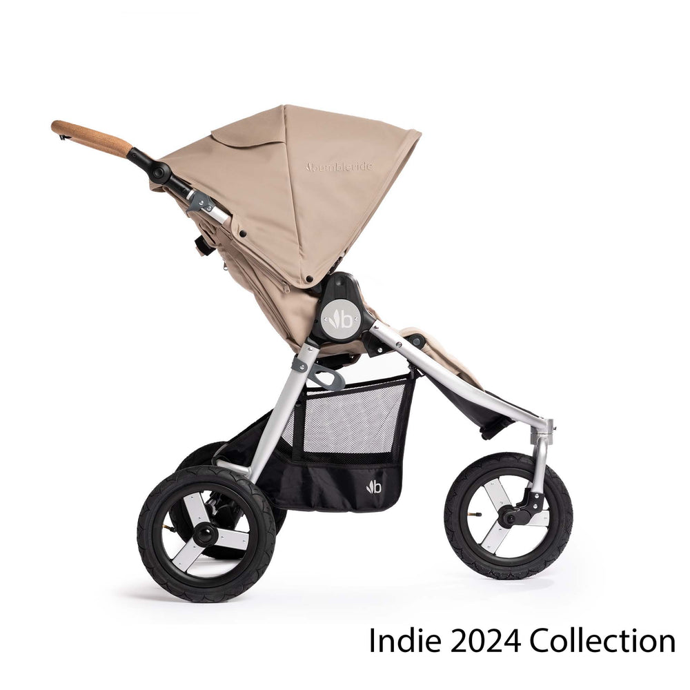 
                      
                        Bumbleride Indie All Terrain Stroller in Sand - Profile View - New Collection 2024
                      
                    