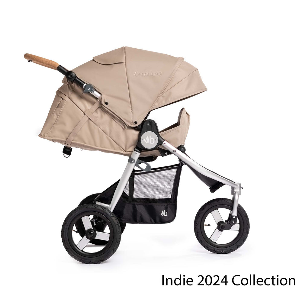 
                      
                        Bumbleride Indie All Terrain Stroller in Sand - Infant Mode - New Collection 2024
                      
                    