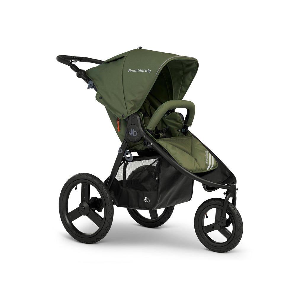 
                      
                        Bumbleride Speed Jogging Stroller in Olive - Premium Black Frame.  New Collection 2023.
                      
                    