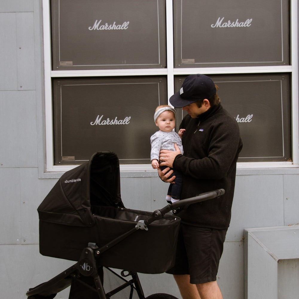 
                      
                        Bumbleride Speed in Matt Black with Bassinet Global
                      
                    