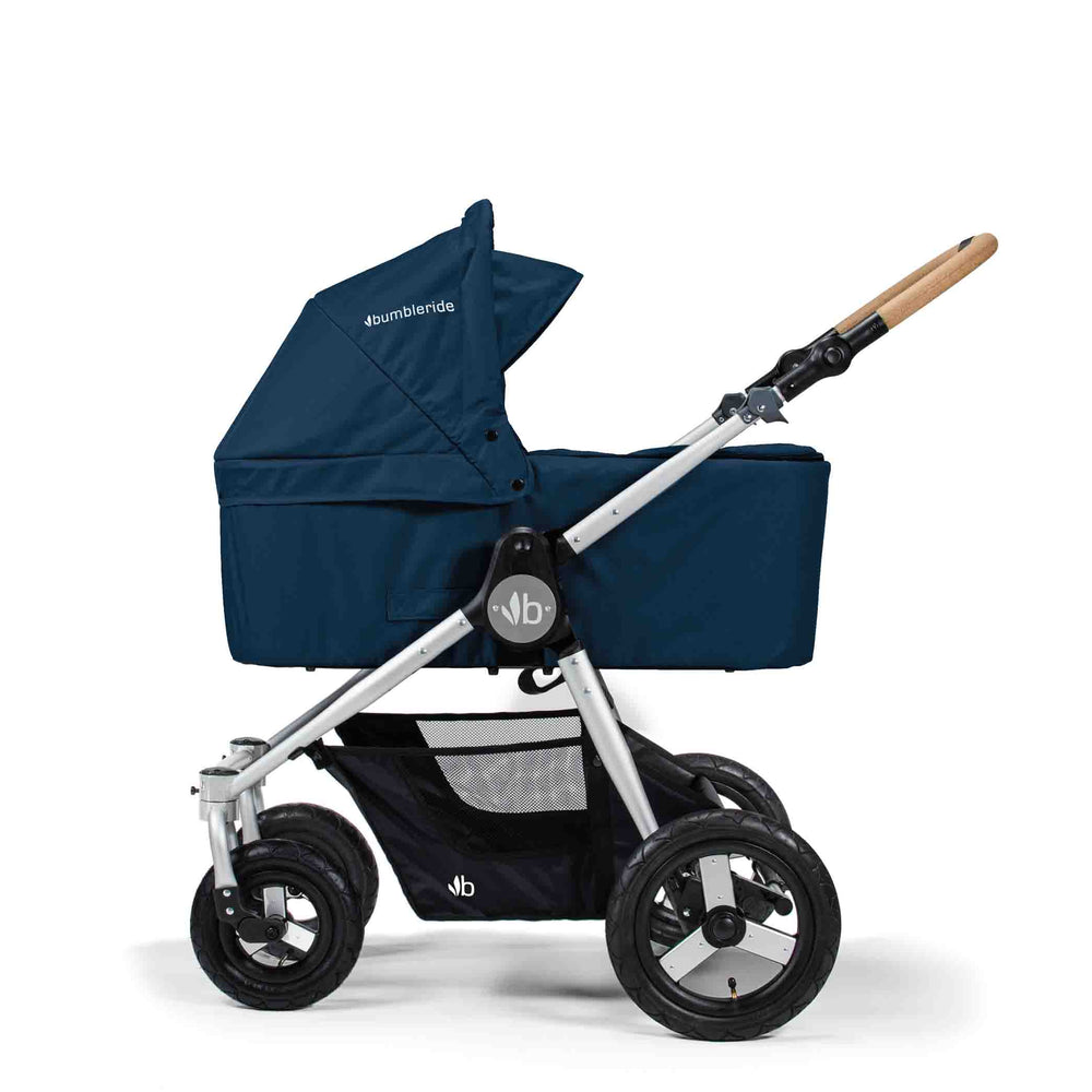 
                      
                        Maritime Blue Bassinet on Era Reversible Stroller - Australia
                      
                    