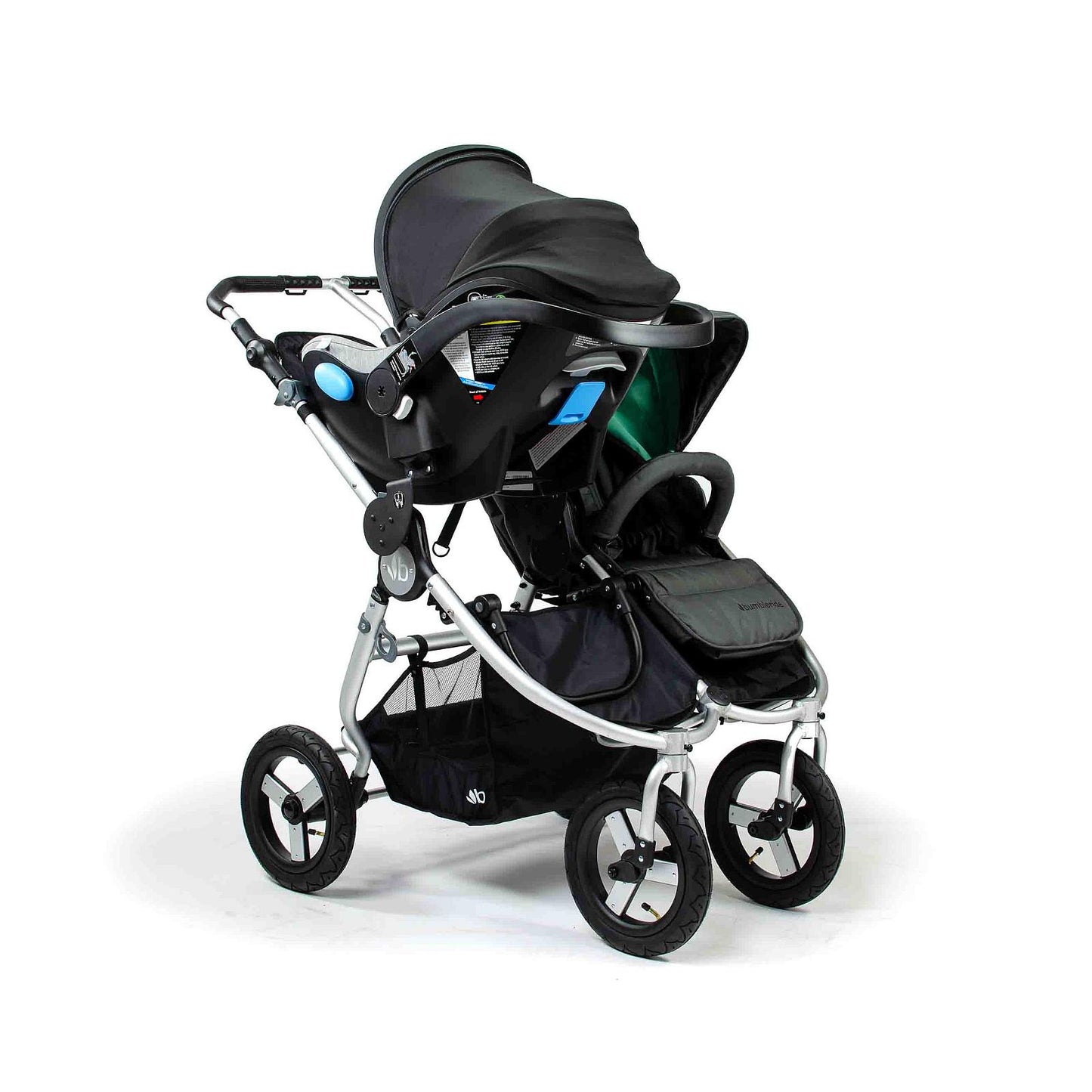 Car Capsule Adaptor Single Set for Indie Twin Maxi Cosi/Cybex/Nuna Compatible