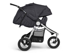 Bumbleride Indie All Terrain Stroller in Dusk - Premium Textile - Coming Soon.  Infant Mode View - New Collection 2022